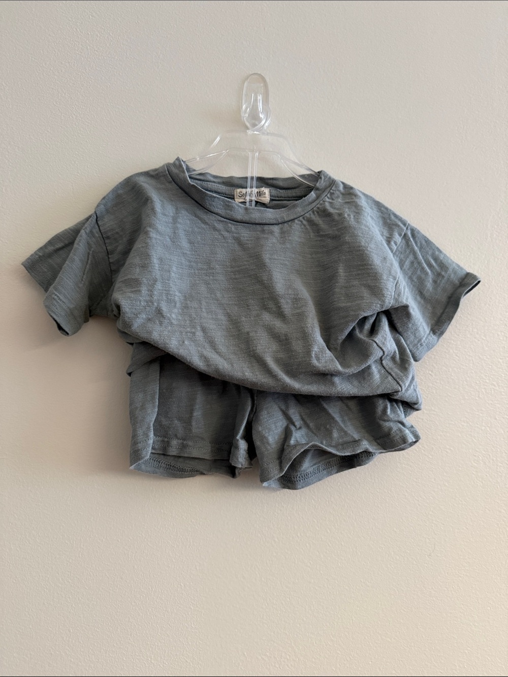 Soft Blue Kids T-Shirt - Sofia Mila